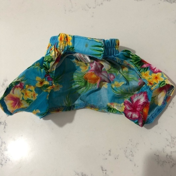 Puppe love Hawaiian short floral print size:2 - Picture 9 of 11